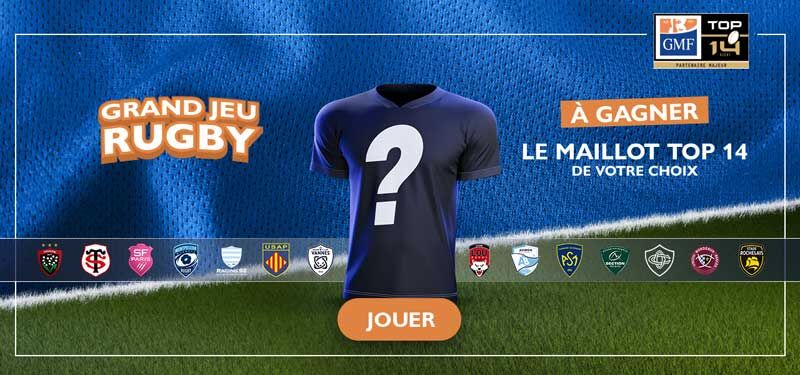 Jeu Concours Rugby avec la GMF