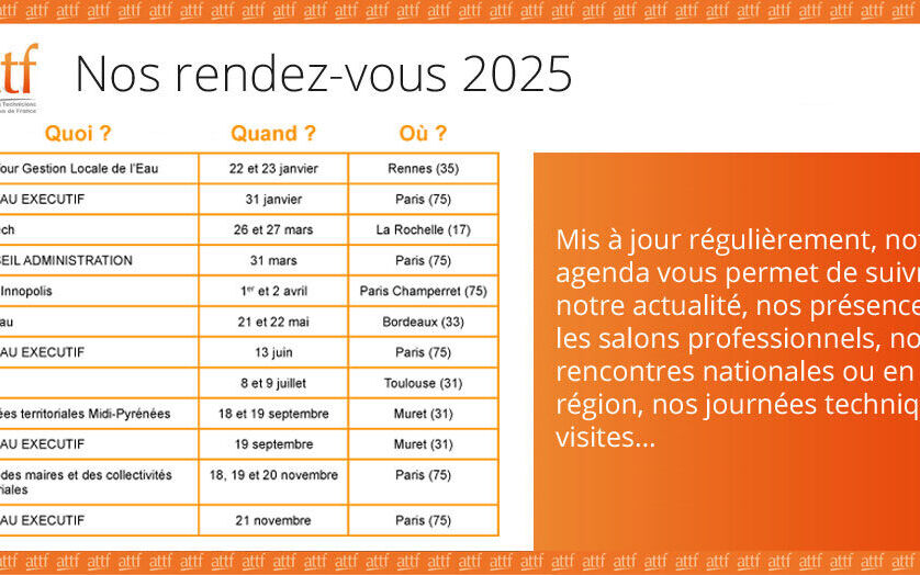 Nos rendez-vous 2025